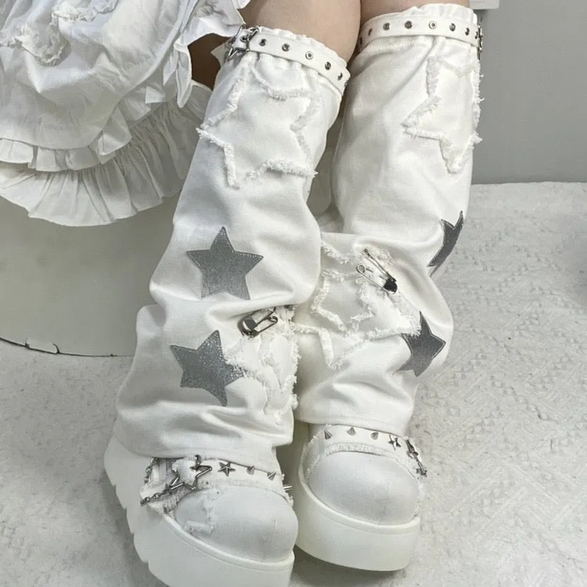 ♡ Star Mark ♡ - Leg Warmers